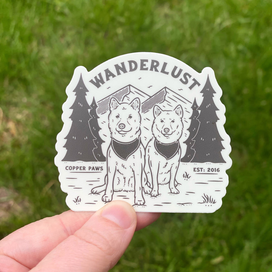 Wanderlust Sticker