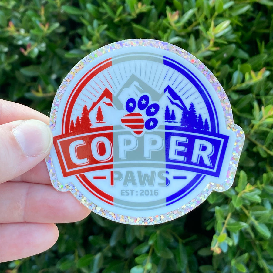 Patriotic Logo Sticker