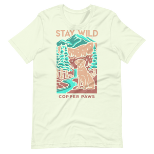 Stay Wild Tee - Copper Paws