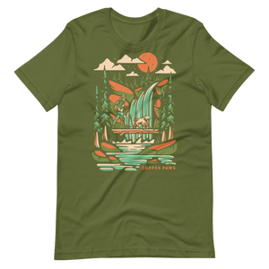 Waterfall Hike Tee - Copper Paws