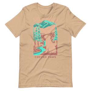 Stay Wild Tee - Copper Paws