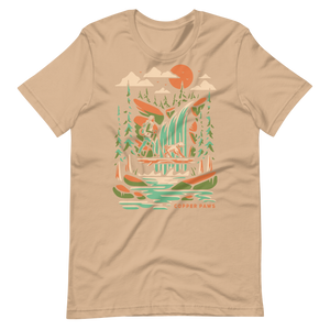 Waterfall Hike Tee - Copper Paws