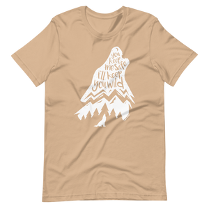 Wild Wolf Tee - Copper Paws