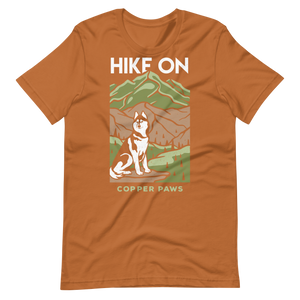 Hike On Tee - Copper Paws