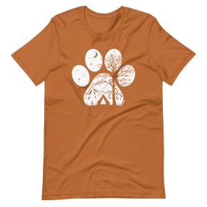 Camp Paw Tee - Copper Paws