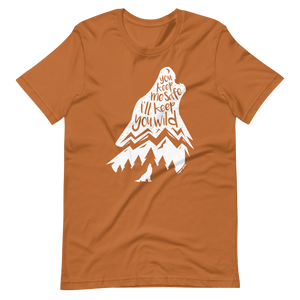 Wild Wolf Tee - Copper Paws