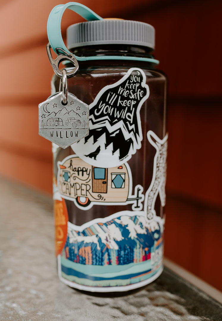 Wild Wolf Sticker - Copper Paws