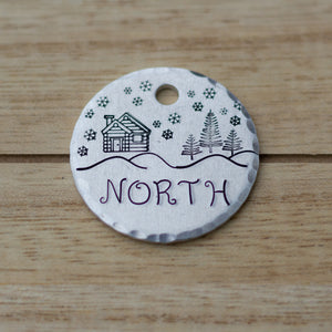 Lumi- Winter Collection - Copper Paws Dog Tags