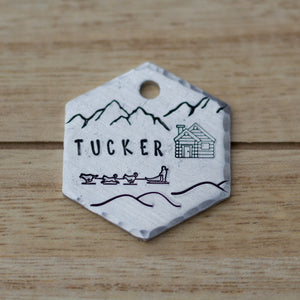 Breck- Winter Collection - Copper Paws Dog Tags