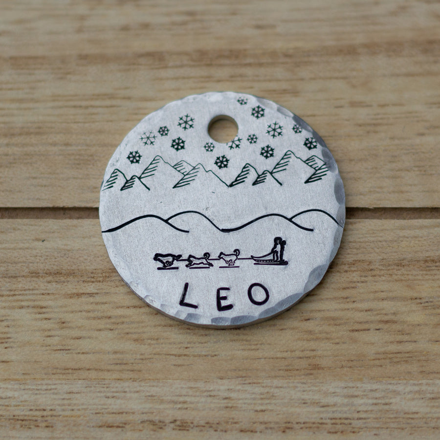 Olwen- Winter Collection - Copper Paws Dog Tags