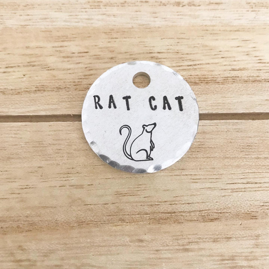 Ratty- Kitty Tag - Copper Paws Dog Tags
