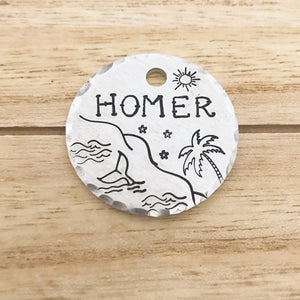 Oahu- Summer Collection - Copper Paws Dog Tags