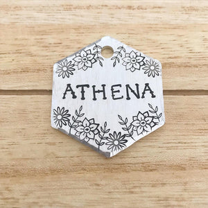 Athena- Spring Collection - Copper Paws Dog Tags