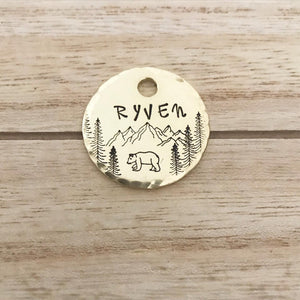 Kodiak- Kitty Tag - Copper Paws Dog Tags