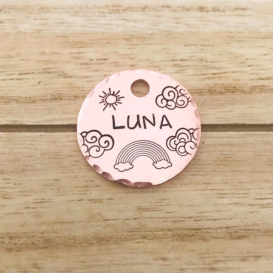 Rainbow- Kitty Tag