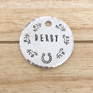 Derby- Simple Style - Copper Paws Dog Tags