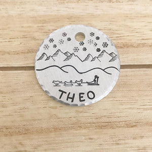 Olwen- Winter Collection - Copper Paws Dog Tags