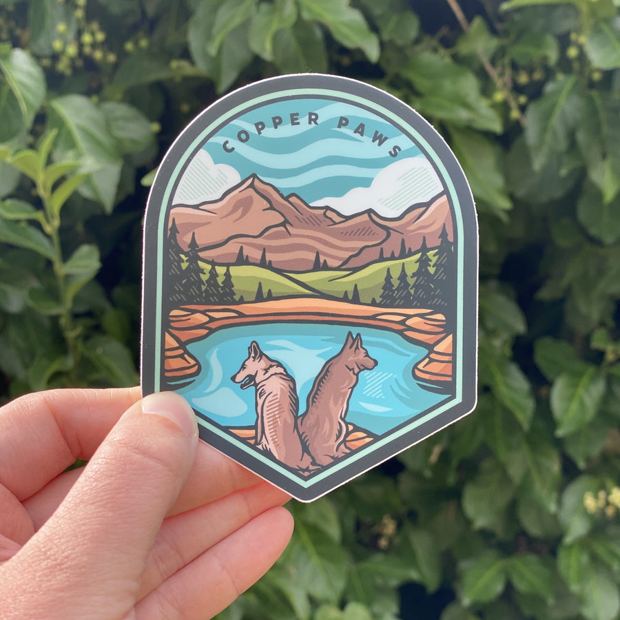 Alpine Lakes Sticker