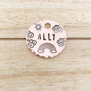 Rainbow- Kitty Tag
