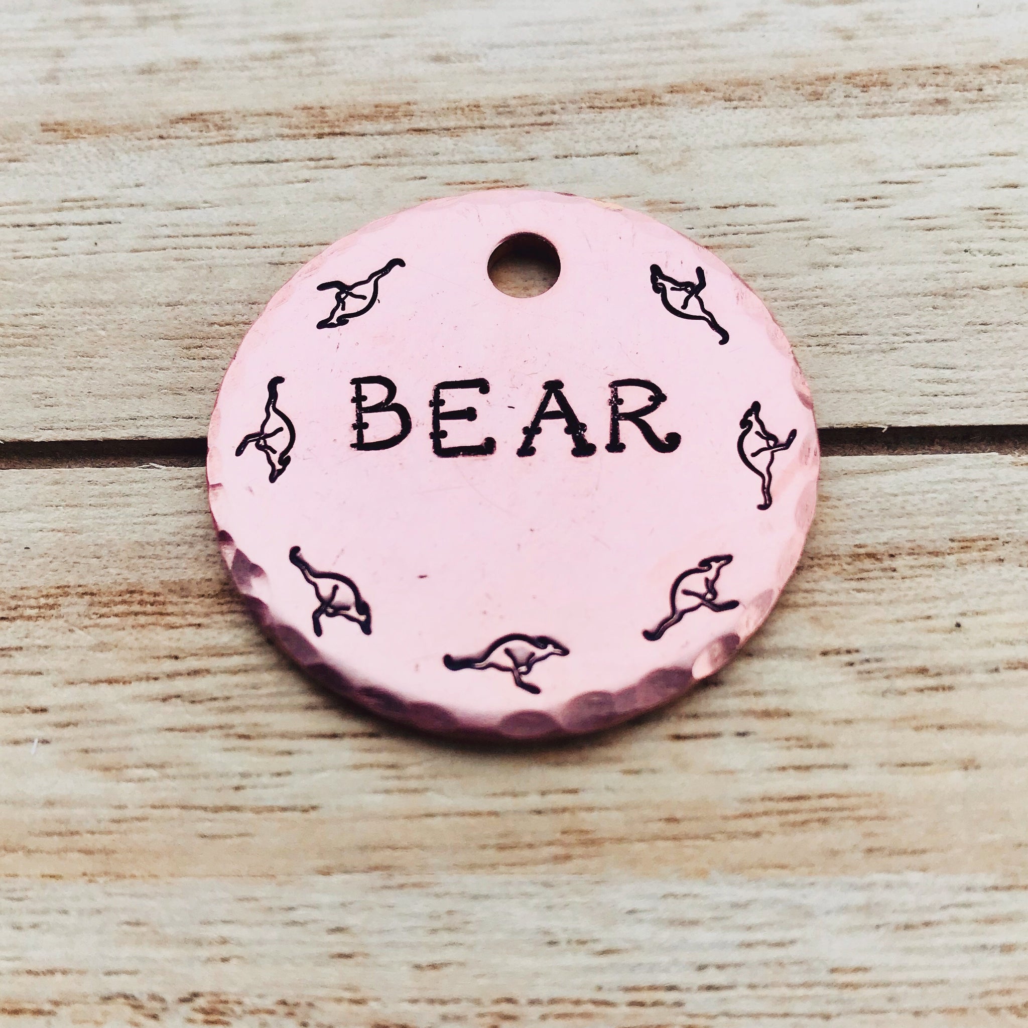 Kanga- Simple Style - Copper Paws Dog Tags