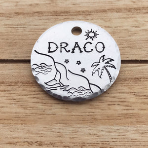 Oahu- Summer Collection - Copper Paws Dog Tags