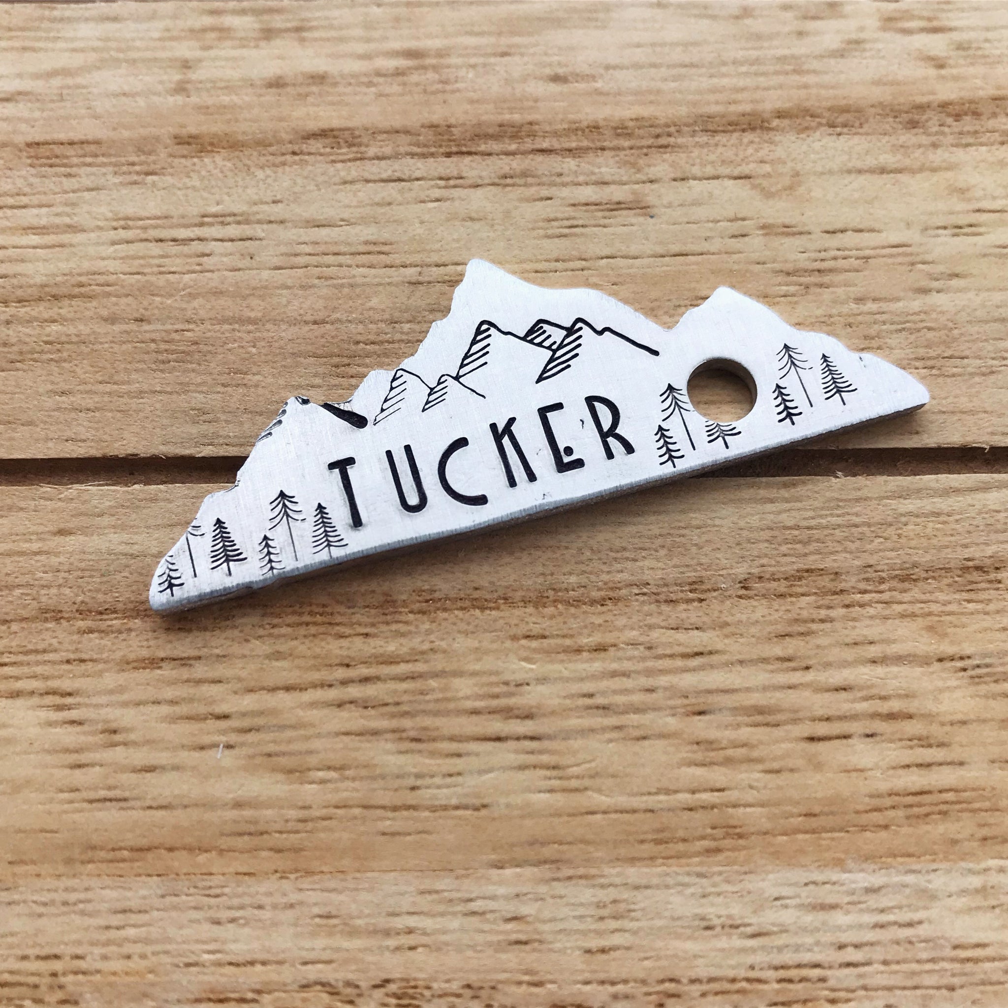 Blue Ridge- Simple Style - Copper Paws Dog Tags