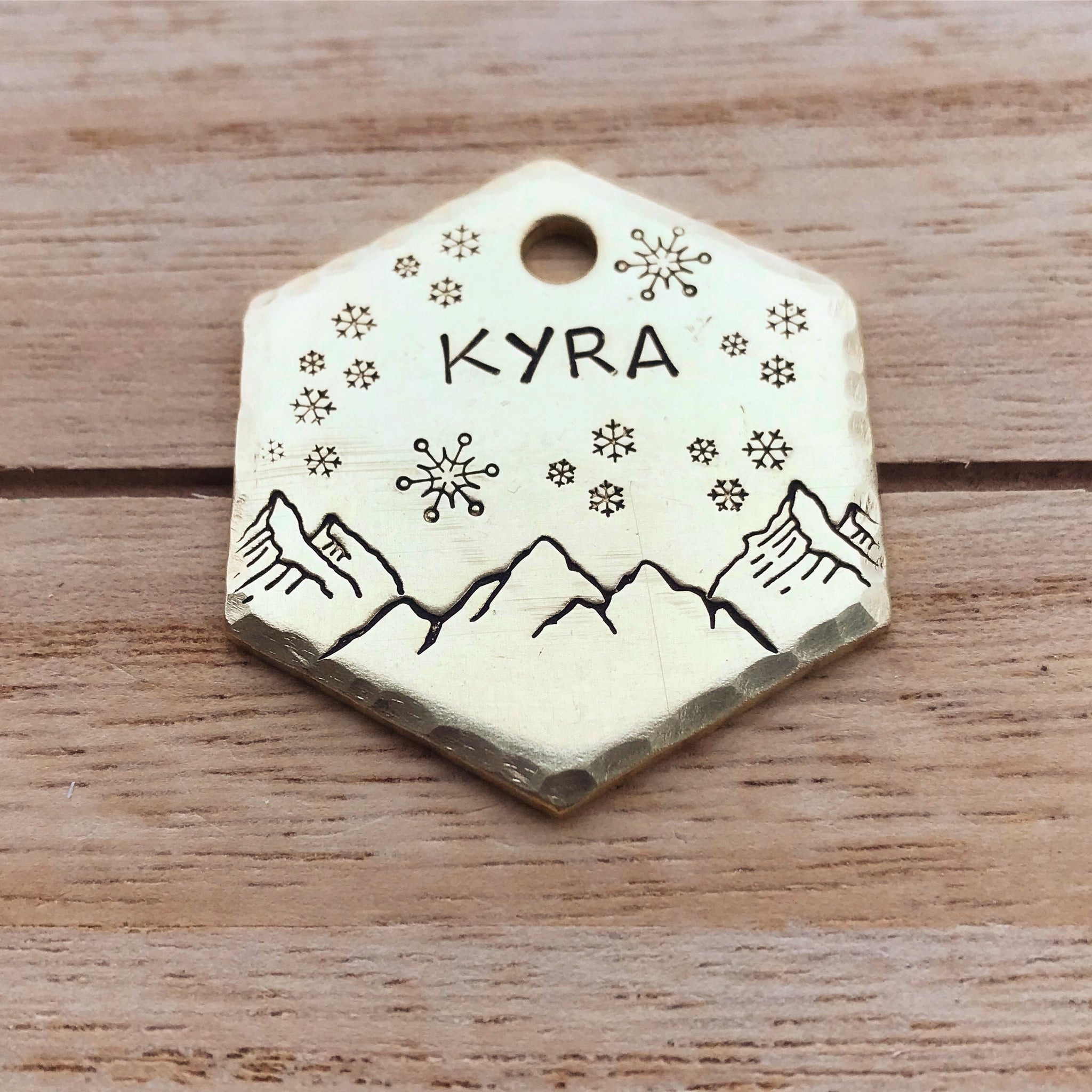 Jack- Winter Collection - Copper Paws Dog Tags