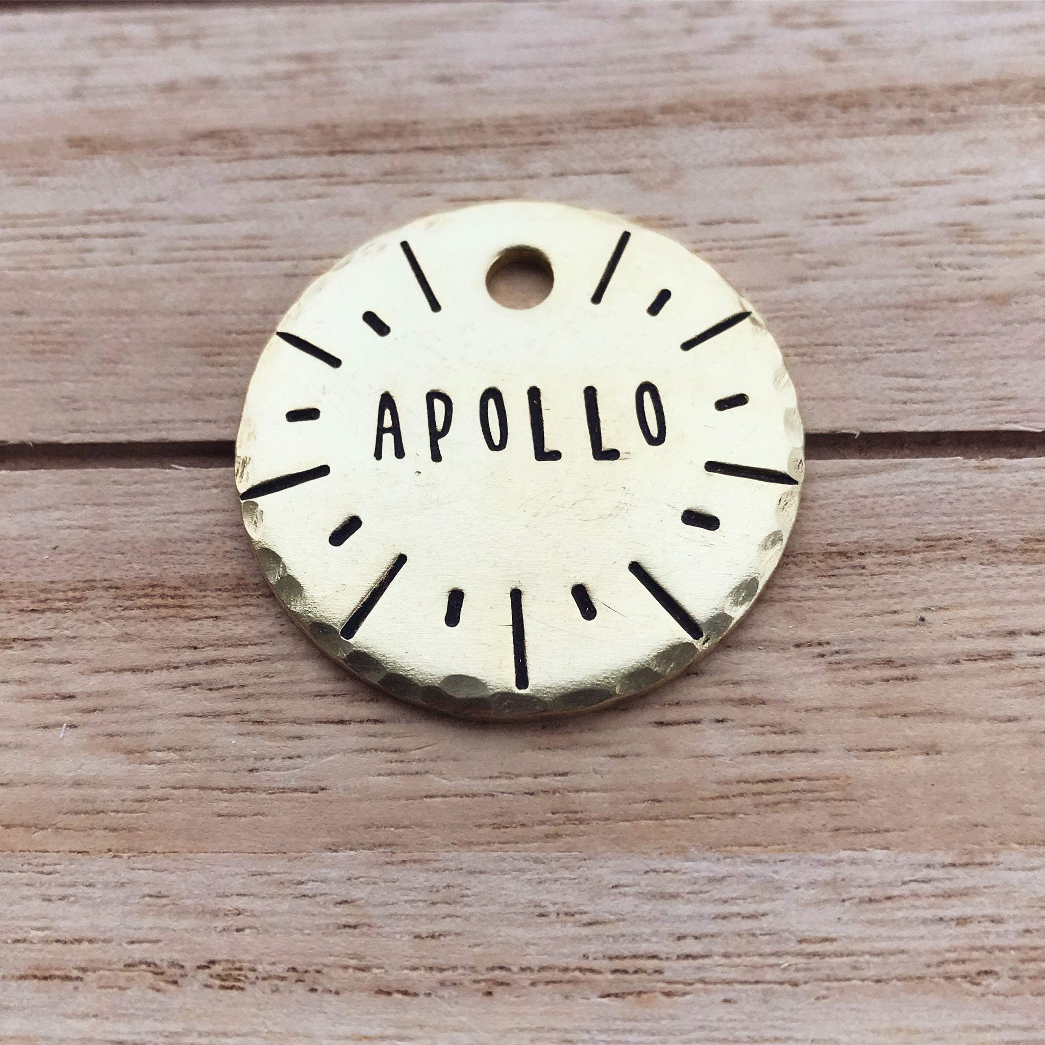 Soleil- Simple Style - Copper Paws Dog Tags