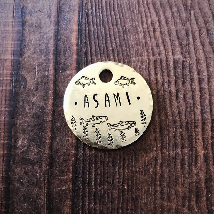 Zander- Kitty Tag - Copper Paws