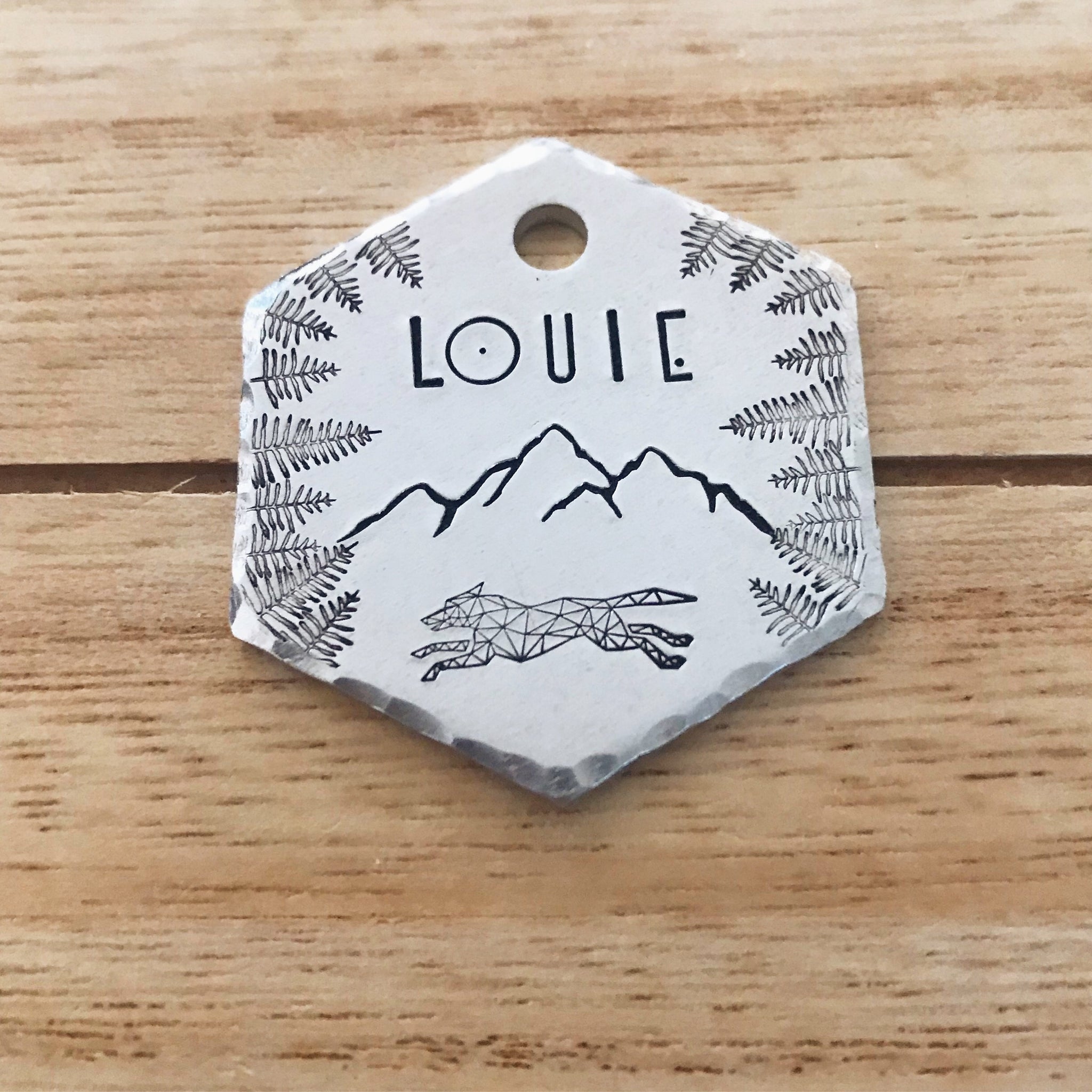 Tucker- Simple Style - Copper Paws Dog Tags