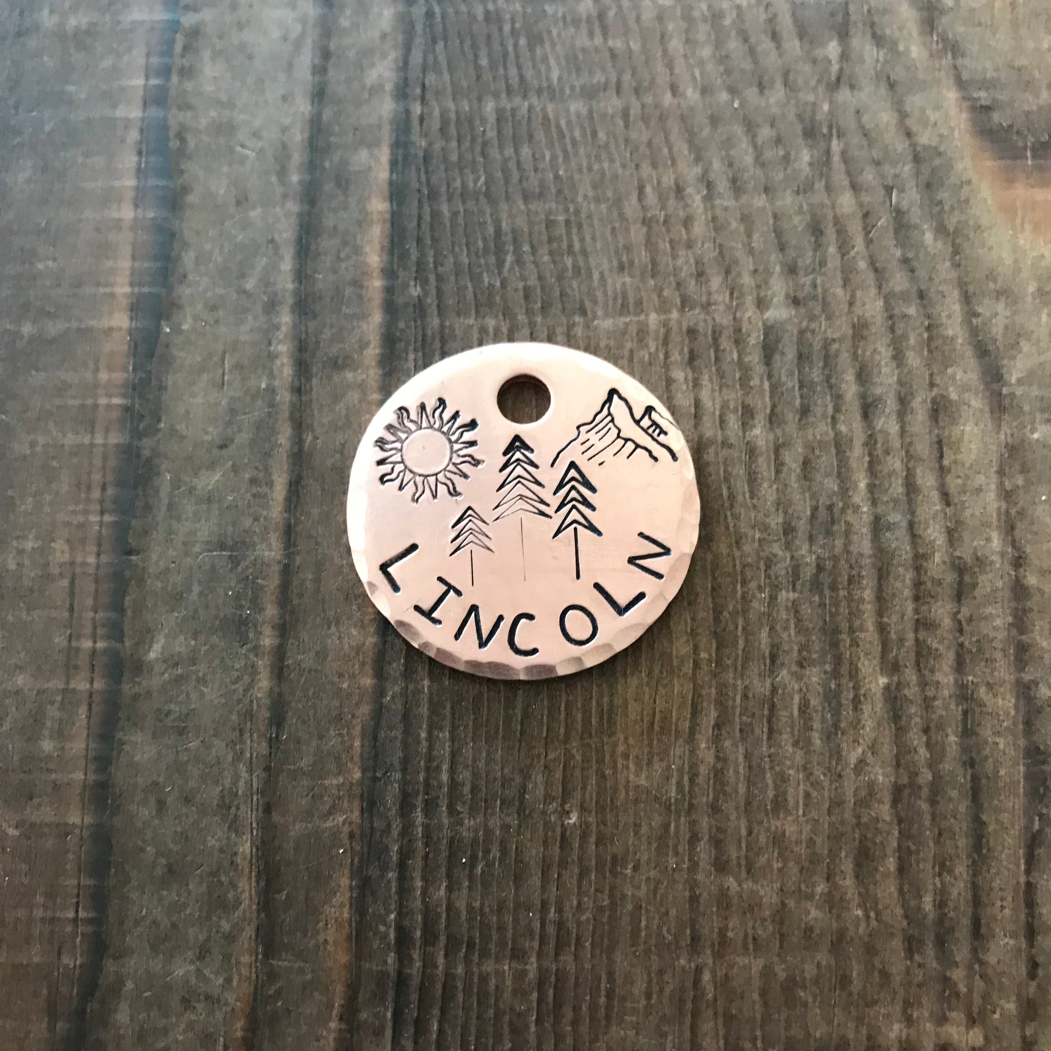 Lincoln- Kitty Tag - Copper Paws Dog Tags