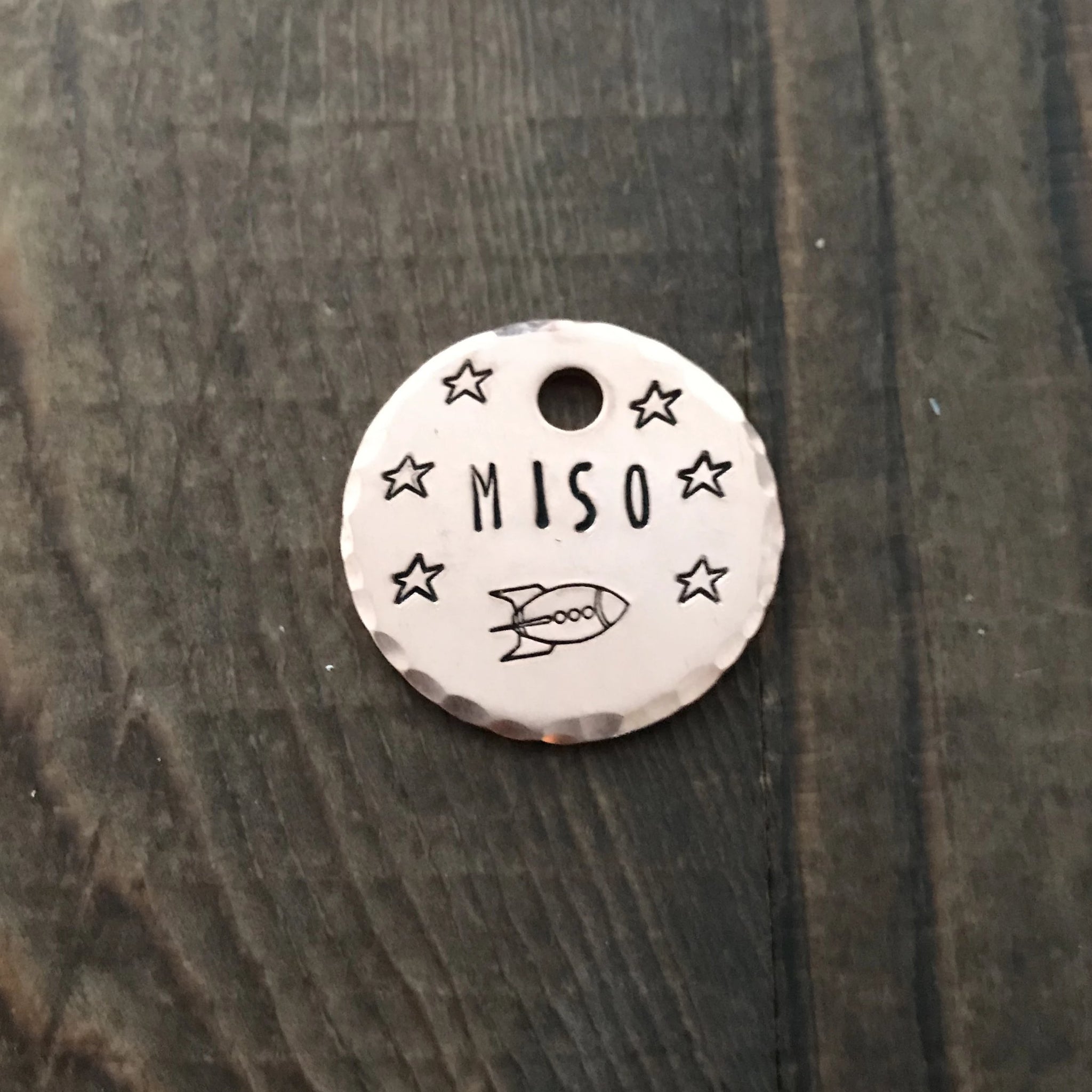 Space Cats- Kitty Tag - Copper Paws