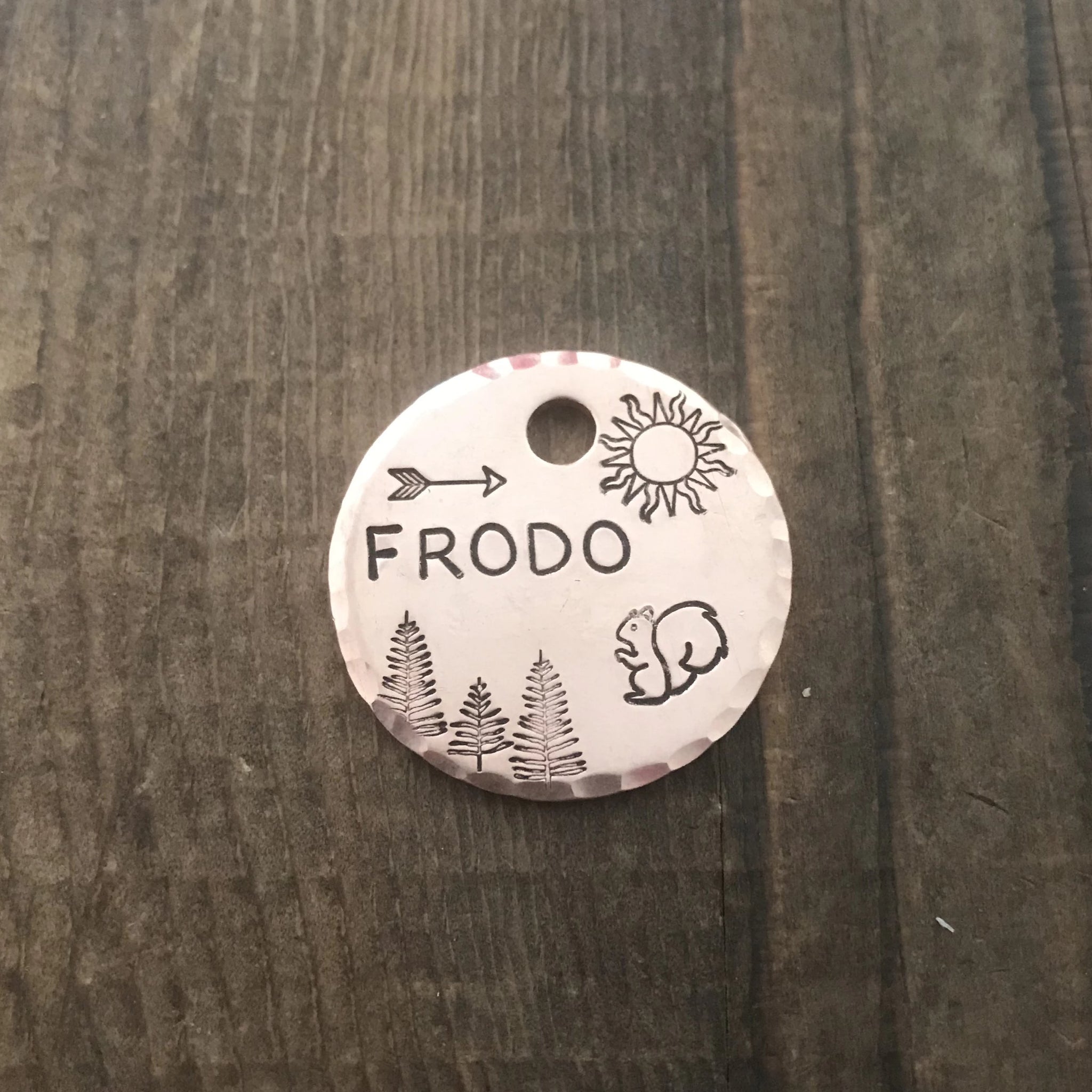 Shelby- Kitty Tag - Copper Paws