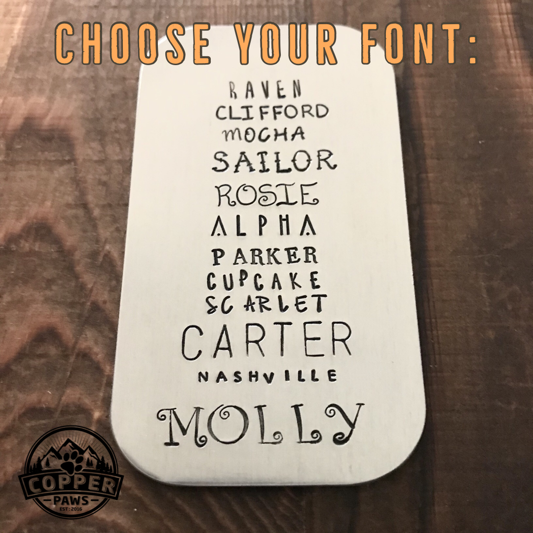 Bolt- Fandom Series - Copper Paws Dog Tags