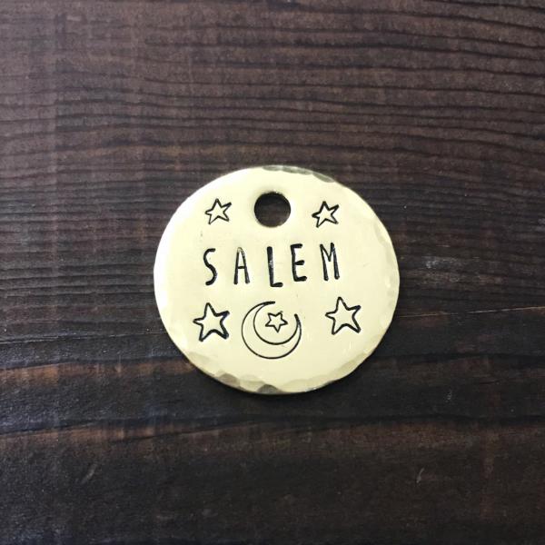 Night Owl- Kitty Tag - Copper Paws