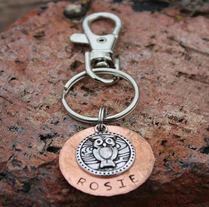 Dog Tag Attachment - Copper Paws