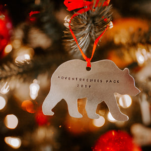 Big Bear Ornament - Copper Paws Dog Tags