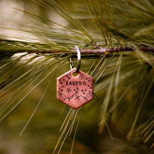 Jack- Winter Collection - Copper Paws Dog Tags