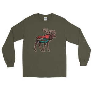 Adventure Moose Long Sleeve Shirt