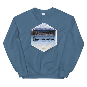 Sledding Journey Sweatshirt - Copper Paws Dog Tags