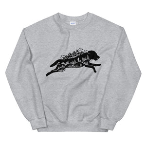 Running Wild Sweatshirt - Copper Paws Dog Tags
