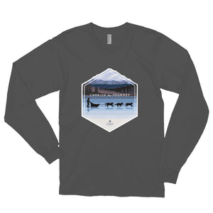 Sledding Journey Long Sleeve Shirt - Copper Paws Dog Tags