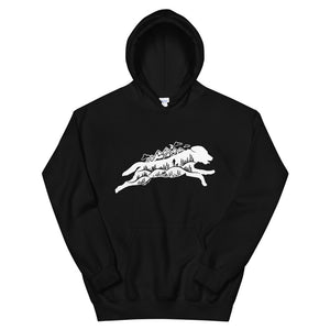 Running Wild Hoodie - Copper Paws Dog Tags