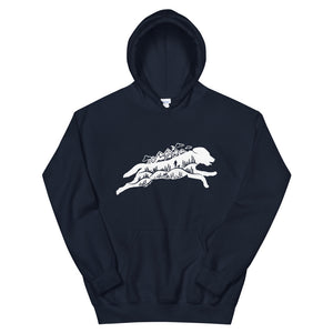 Running Wild Hoodie - Copper Paws Dog Tags