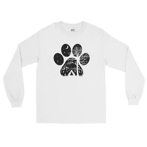 Camp Paw Long Sleeve Shirt - Copper Paws