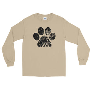 Camp Paw Long Sleeve Shirt - Copper Paws