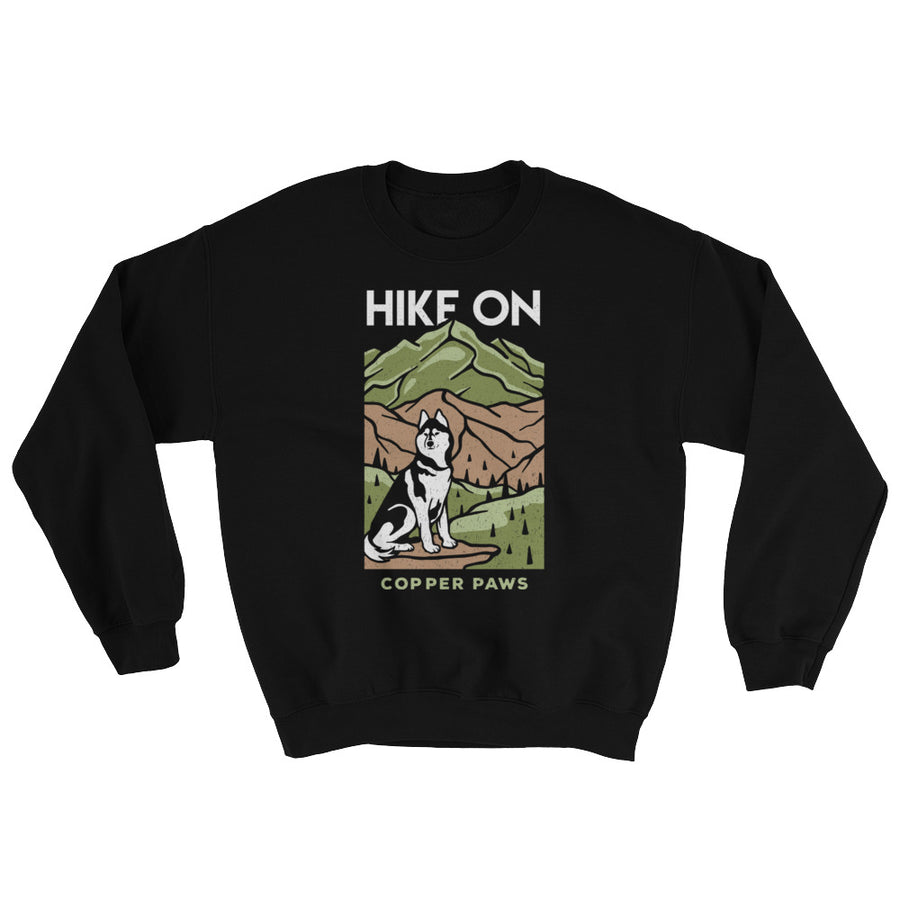 Hike On Sweatshirt - Copper Paws