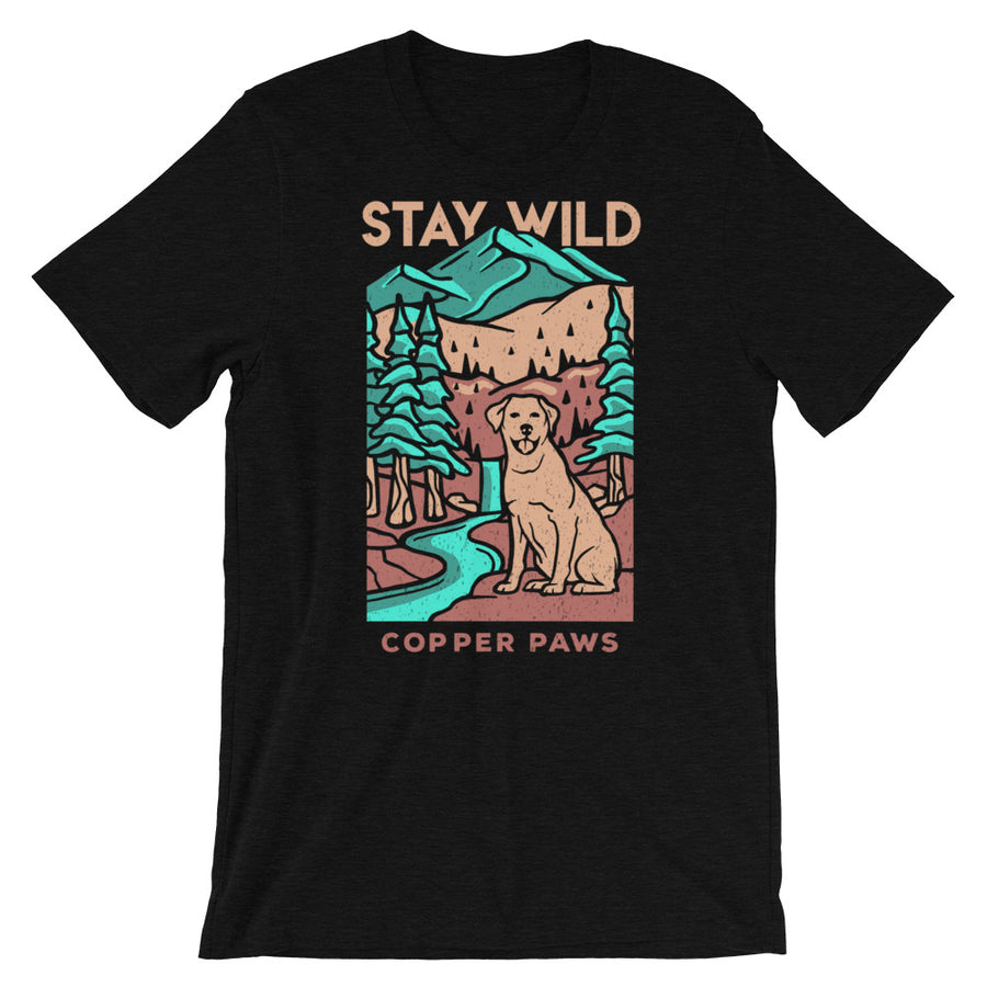 Stay Wild Tee - Copper Paws