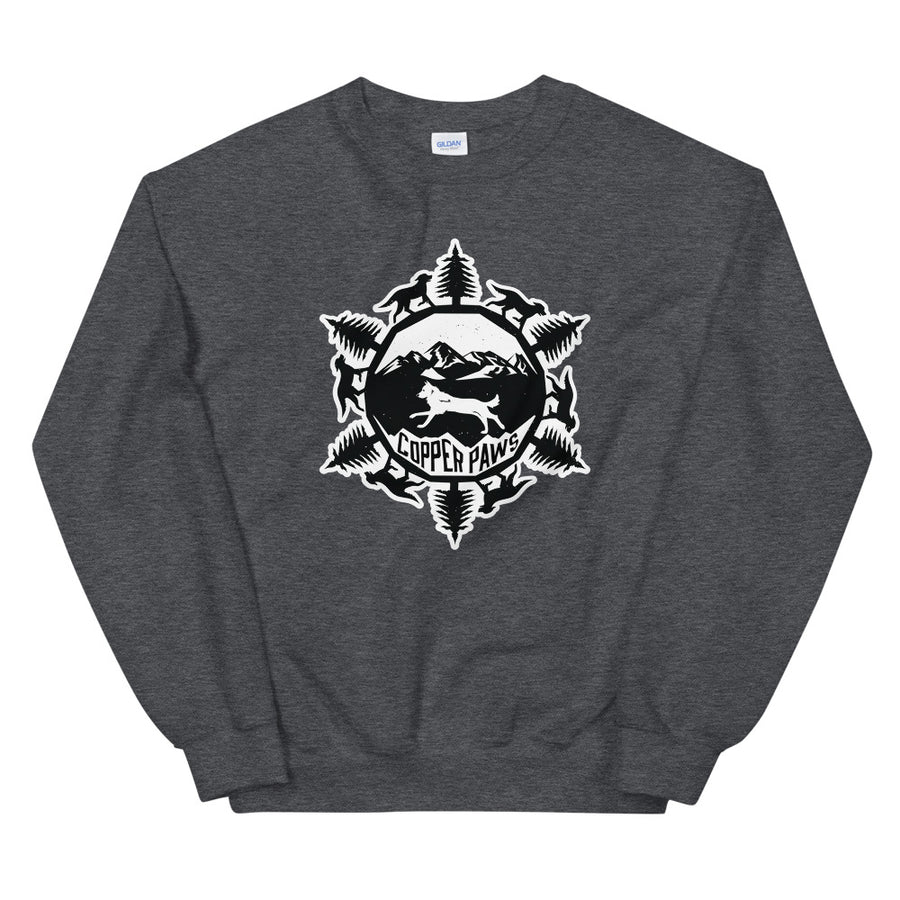 PupFlake Sweatshirt - Copper Paws Dog Tags