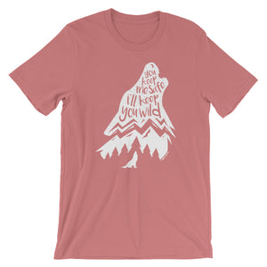 Wild Wolf Tee - Copper Paws